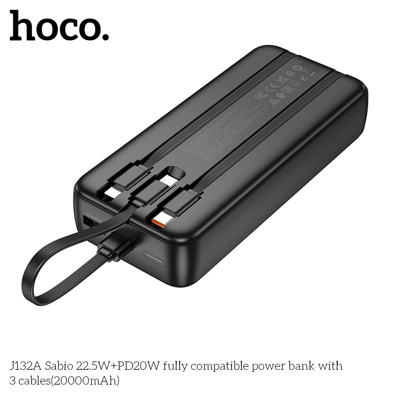 HOCO MAGNETIC WIRELESS CHARGING POWER BANK (10000mah) J125A