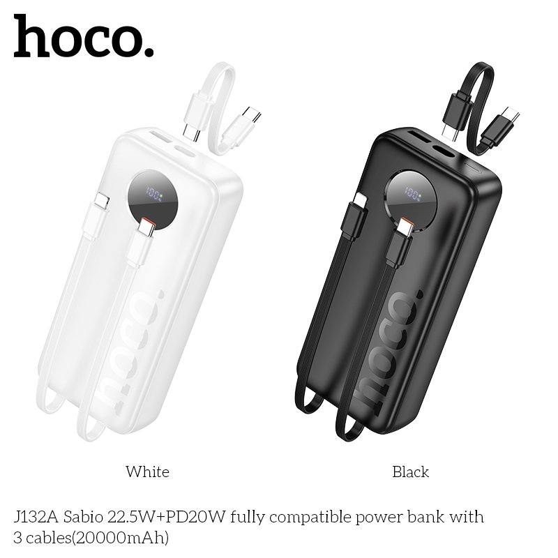 HOCO MAGNETIC WIRELESS CHARGING POWER BANK (10000mah) J125A