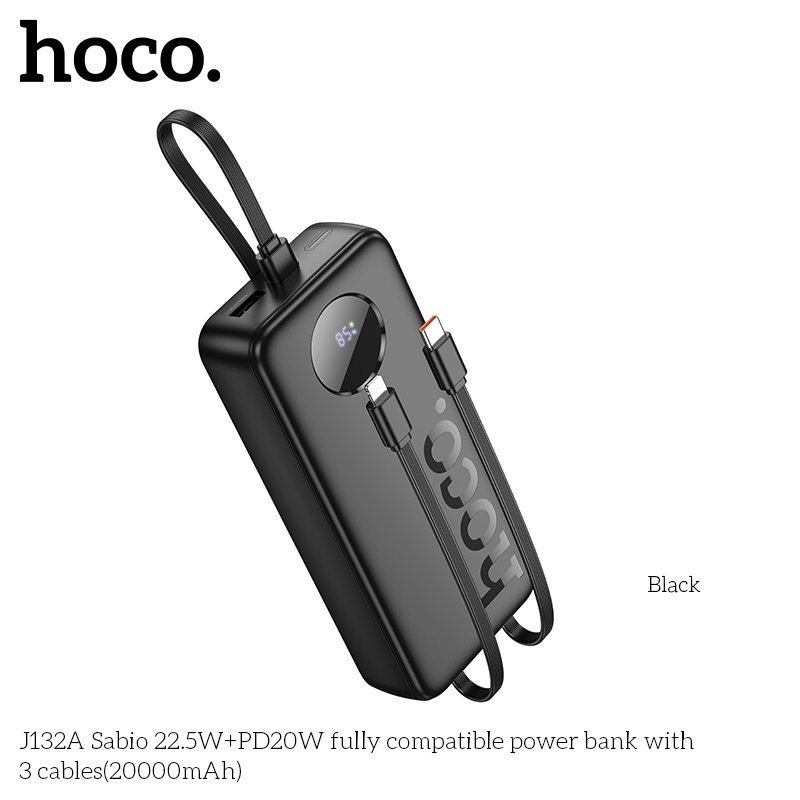 HOCO MAGNETIC WIRELESS CHARGING POWER BANK (10000mah) J125A