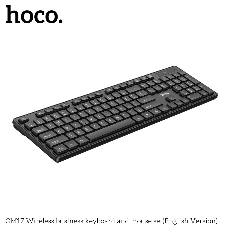 HOCO 2.4G WIRELESS KEYBOARD AND MOUSE SET GM17