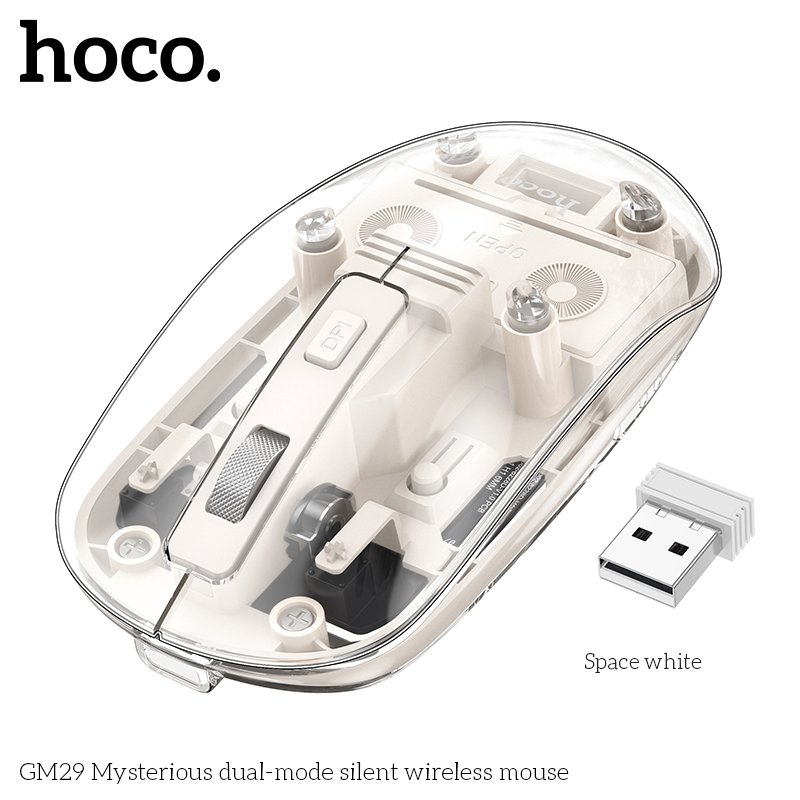 HOCO 2.4G+BT CRYSTALS WIRELESS MOUSE GM29