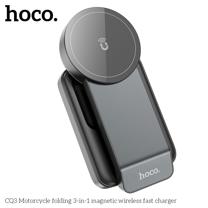 HOCO 3-IN-1 FOLDING MAGNETIC WIRELESS FAST CHARGER(IPHONE) 15W CQ3