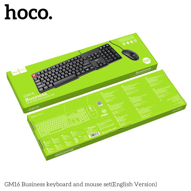 HOCO BUSINESS KEYBOARD AND MOUSE SET GM16