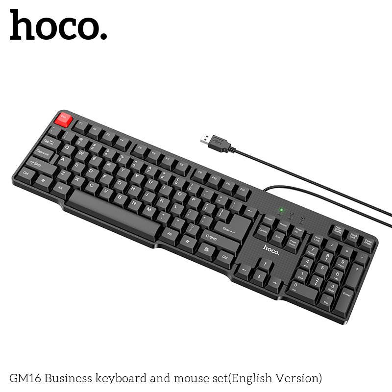 HOCO BUSINESS KEYBOARD AND MOUSE SET GM16