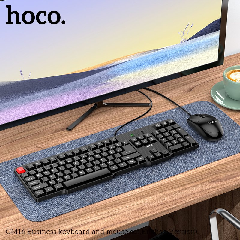 HOCO BUSINESS KEYBOARD AND MOUSE SET GM16