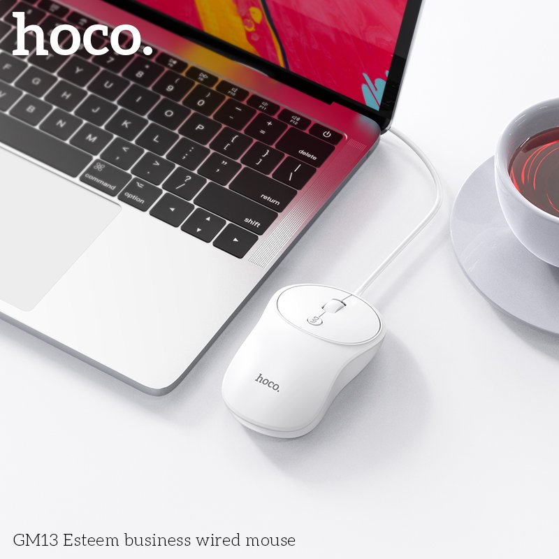 HOCO COMFORTABLE BUSINESS WIRED MOUSE GM13