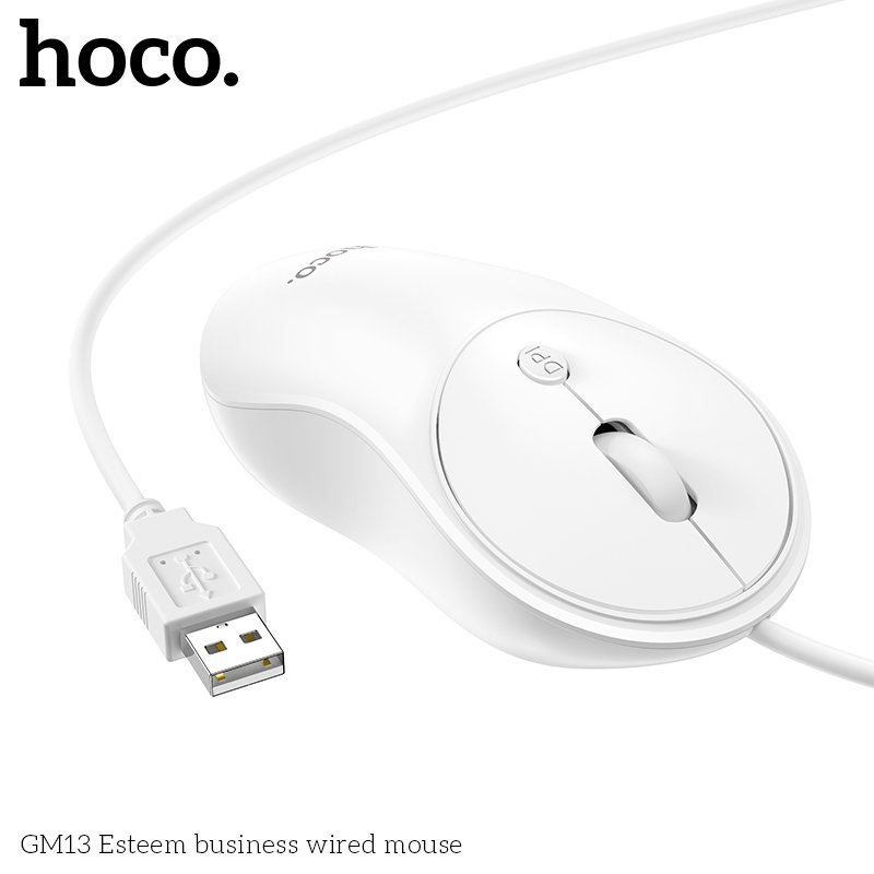 HOCO COMFORTABLE BUSINESS WIRED MOUSE GM13