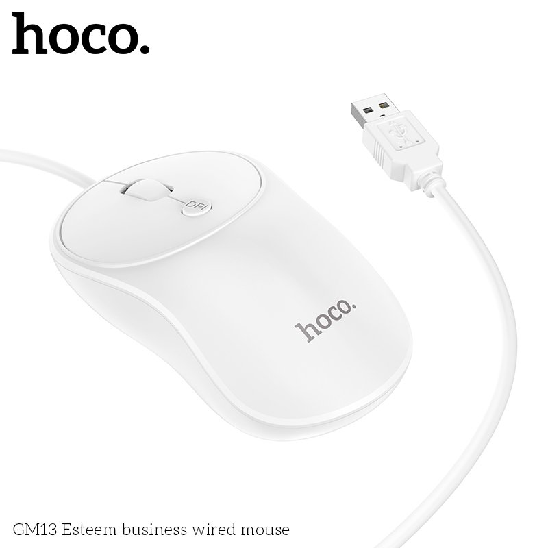 HOCO COMFORTABLE BUSINESS WIRED MOUSE GM13