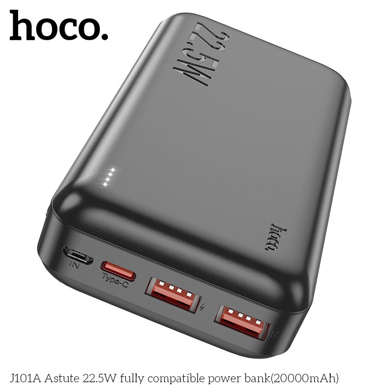 HOCO FAST CHARGE POWER BANK PD20W (20000mah) J101A
