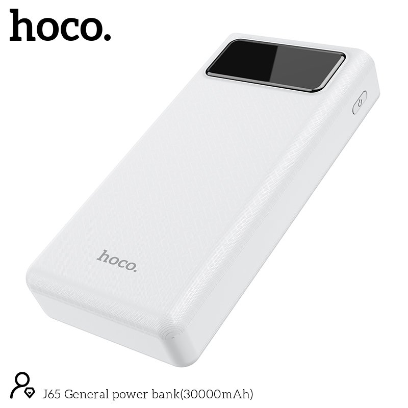 HOCO GENERAL POWER BANK WITH TORCH (30000mah) J65