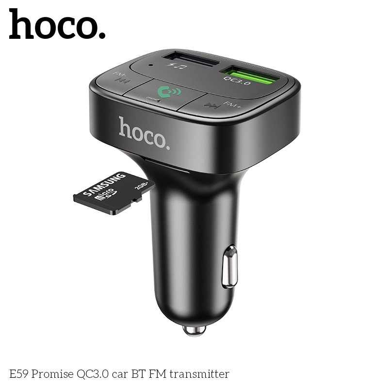 HOCO IN CAR WIRELESS FM TRANSMITTER E59