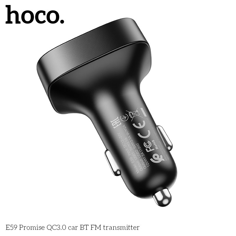 HOCO IN CAR WIRELESS FM TRANSMITTER E59