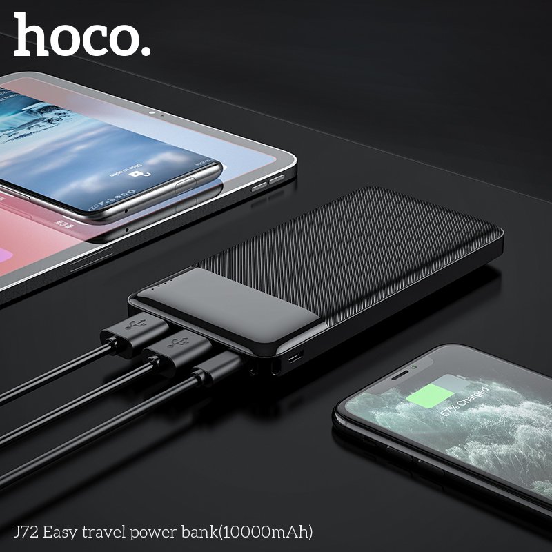 HOCO LED BATTERY INDICATOR POWER BANK(10000mAh) J72