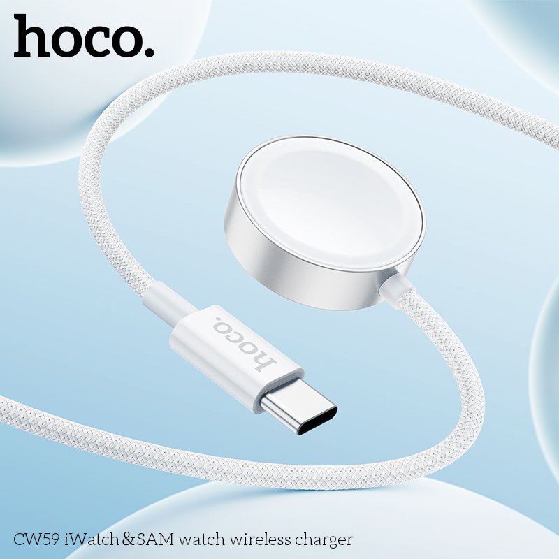 HOCO MAGNETIC WIRELESS CHARGER FOR IWATCH & SAM WATCH CW59