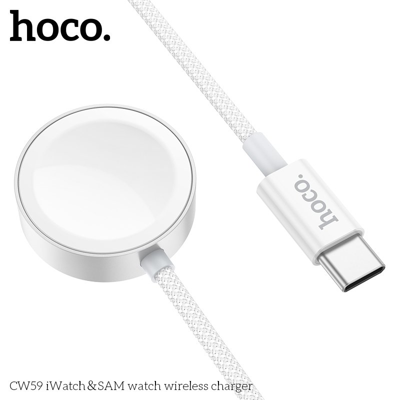 HOCO MAGNETIC WIRELESS CHARGER FOR IWATCH & SAM WATCH CW59