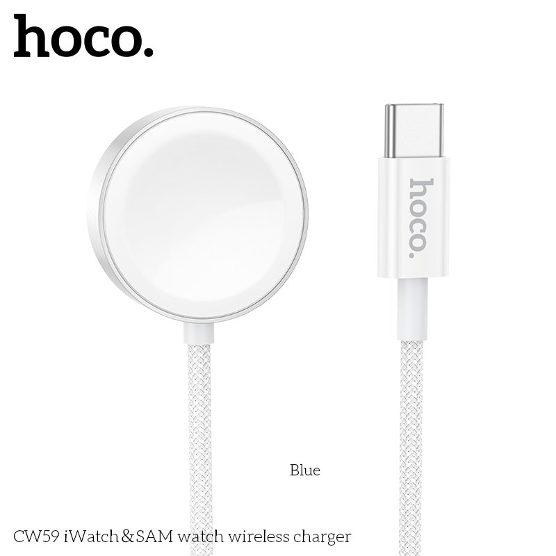HOCO MAGNETIC WIRELESS CHARGER FOR IWATCH & SAM WATCH CW59