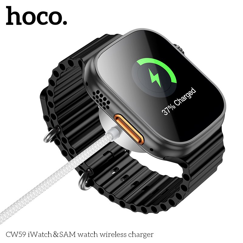 HOCO MAGNETIC WIRELESS CHARGER FOR IWATCH & SAM WATCH CW59