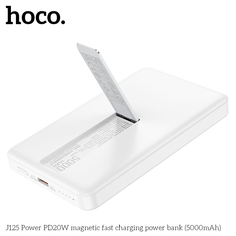 HOCO MAGNETIC WIRELESS CHARGING POWER BANK (5000mah) J125