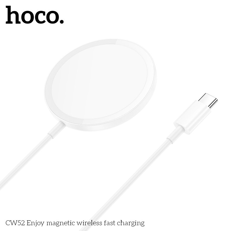 HOCO MAGNETIC WIRELESS FAST CHARGER 15W CW52