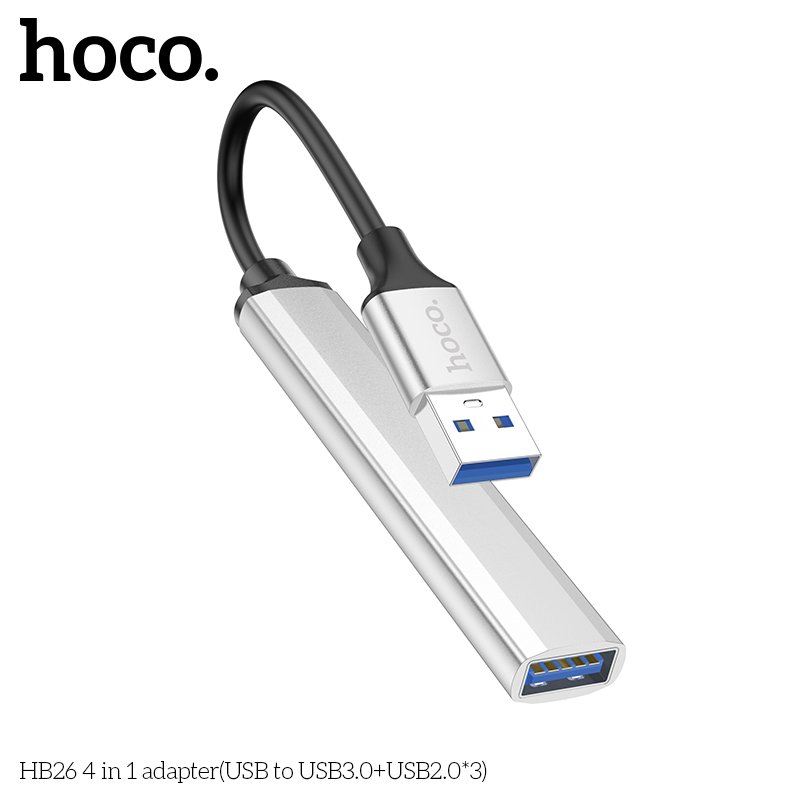 HOCO USB-A TO USB 3.0+USB 2.0 - 3 MINI ADAPTER HB26