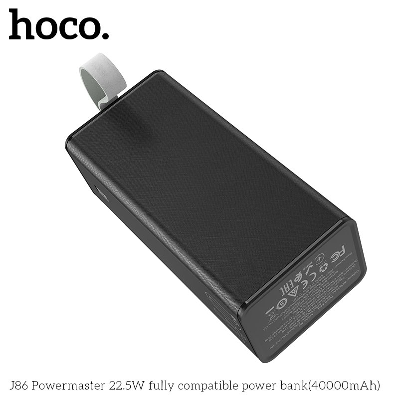 HOCO POWERMASTER 22.5W FULLY COMPATIBLE POWER BANK(40000mAh) J86