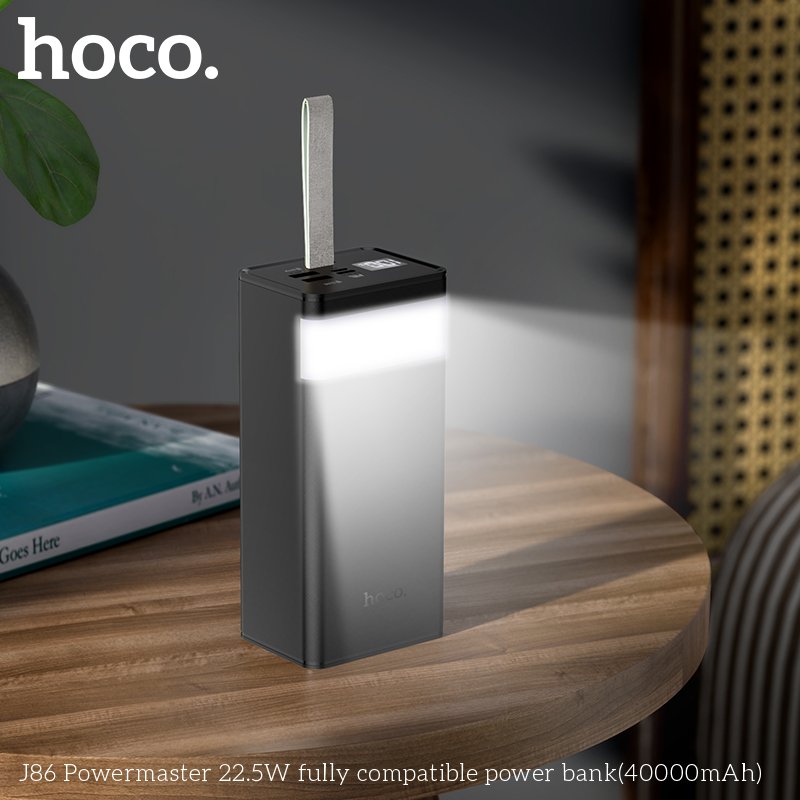 HOCO POWERMASTER 22.5W FULLY COMPATIBLE POWER BANK(40000mAh) J86